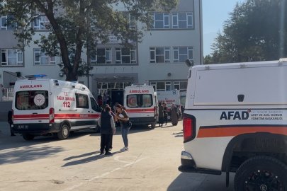 Bursa'da okulda gaz paniği; Öğrenciler hastanede kontrolden geçirildi