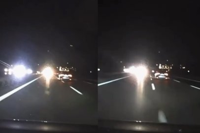 Bursa otobanında kazaya davetiye çıkardı