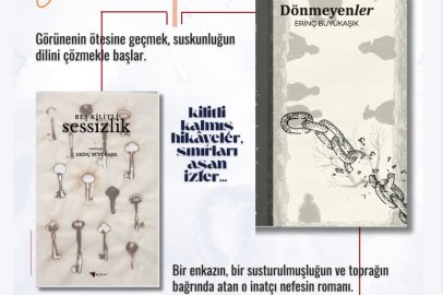 Erinç Büyükaşık’tan iki yeni kitap: Taşın, suyun ve sessizliğin edebiyatı