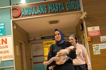 Kanepeden düşen bebek beyin kanaması geçirdi