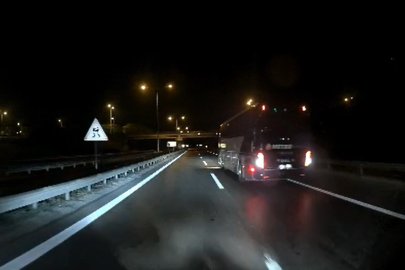 Yine otobüs yine geri manevra! Kaza bu kez teğet geçti