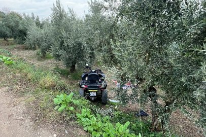 Bursa'da ATV ile tarlaya uçan adam hayatını kaybetti