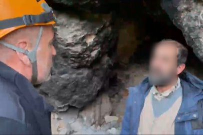 Bursa'ya dönmek istemedi, Uludağ'da mağaraya sığındı!
