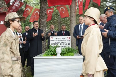 Çanakkale kahramanı Bursalı Müstecip Onbaşı anıldı