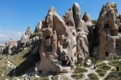 Kapadokya’da facia: Eski hali ortaya çıktı