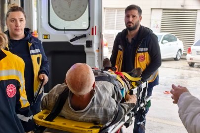 Yük asansörü düştü: 1 yaralı