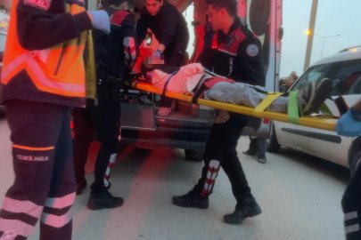 Mudanya'da motosikletin çarptığı 9 yaşındaki çocuk yaralandı
