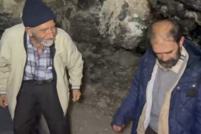 Uludağ'da mağarada yaşayan kişinin hikâyesi mutlu sonla bitti